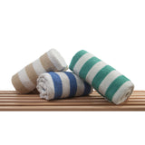 Golden Jewel Cabana Striped Pool Towels