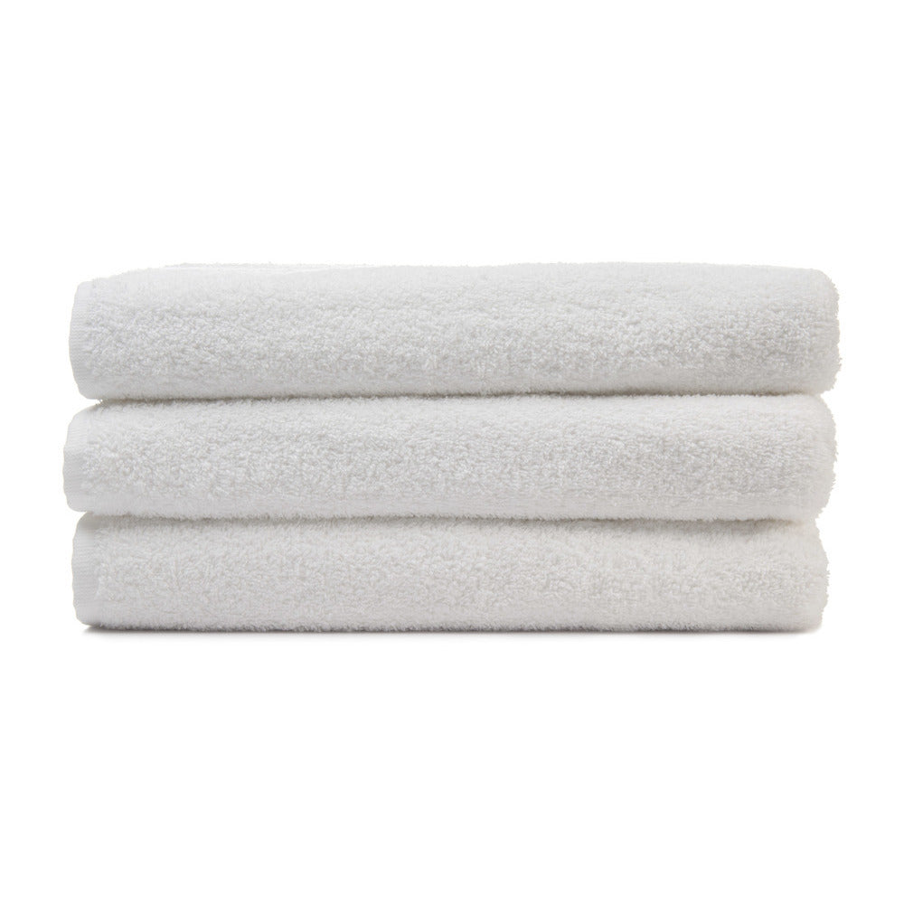 Golden Jewel Solid White Pool Towels