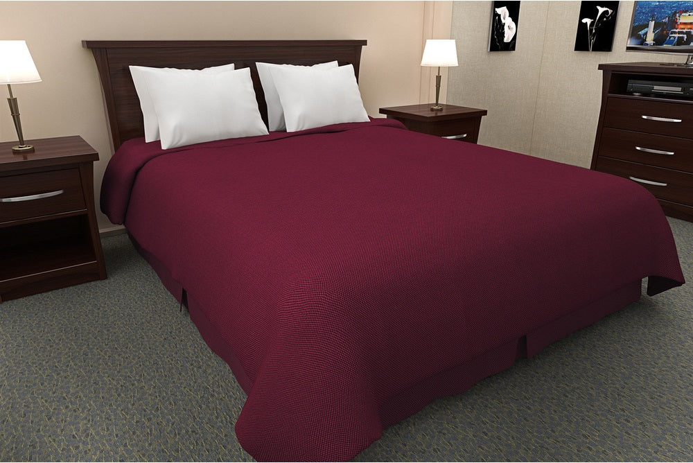 Golden Weave - Merlot Duvet insert / comforter Queen 90" x 96"