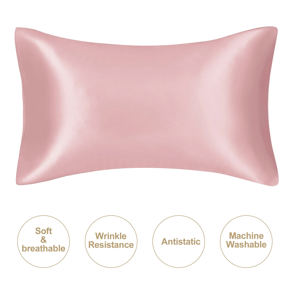 JuwenSilk silky satin pillowcase - Mulberry silk pillow case