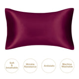 JuwenSilk silky satin pillowcase - Mulberry silk pillow case