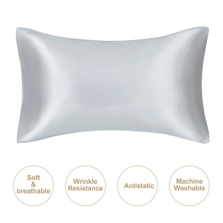 JuwenSilk silky satin pillowcase - Mulberry silk pillow case