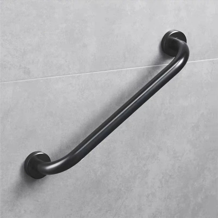 Bathroom Safety Grab Bar - Black/White Aluminum Barrier-free Handrail