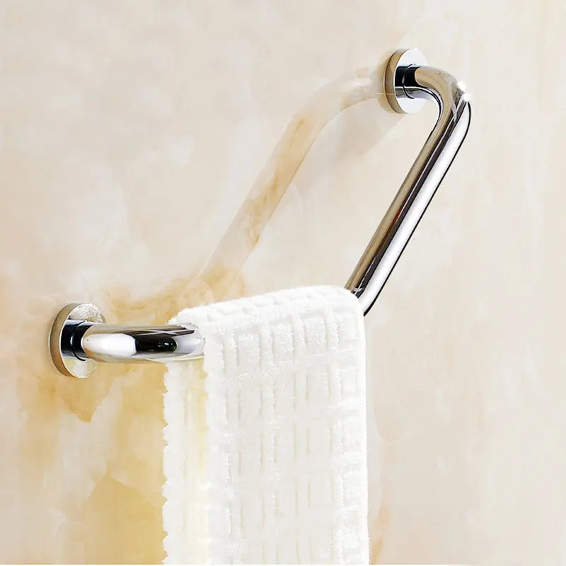 Bathroom Shower Angled Grab Bar Safety Rail