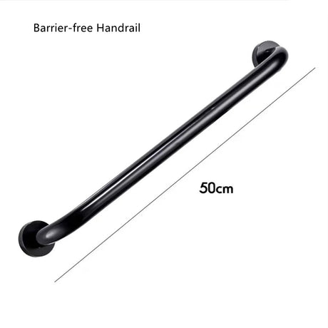 Bathroom Safety Grab Bar - Black/White Aluminum Barrier-free Handrail