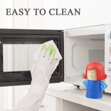 Kitchen Mama Microwave Cleaner Easily Cleans Microwave Oven Steam Cleaner Appliances for Kitchen Refrigerator Cleaning