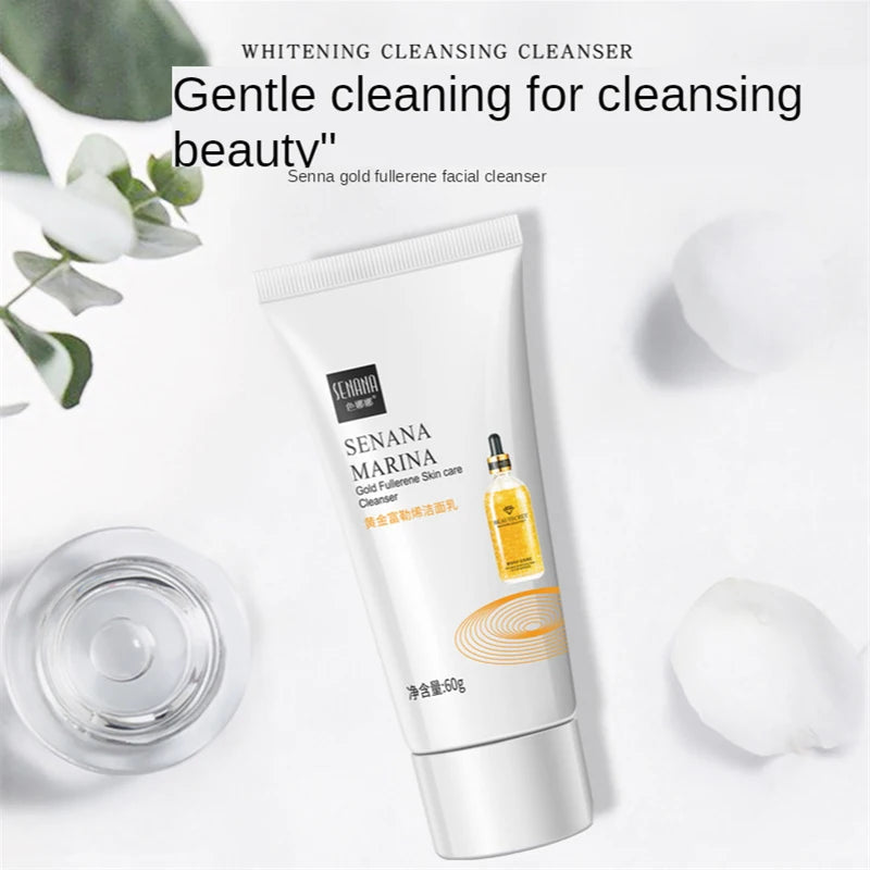 Gold Fullerene Whitening Facial Cleanser