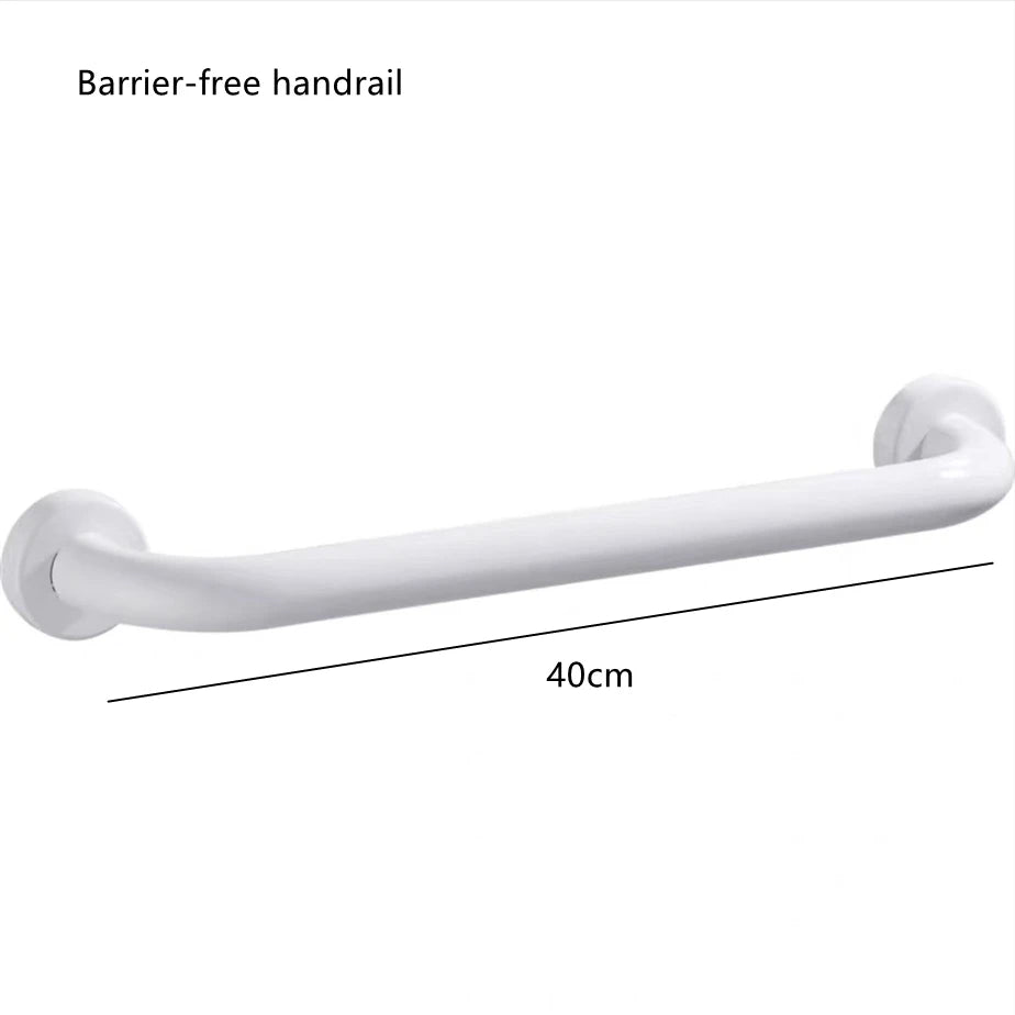 Bathroom Safety Grab Bar - Black/White Aluminum Barrier-free Handrail