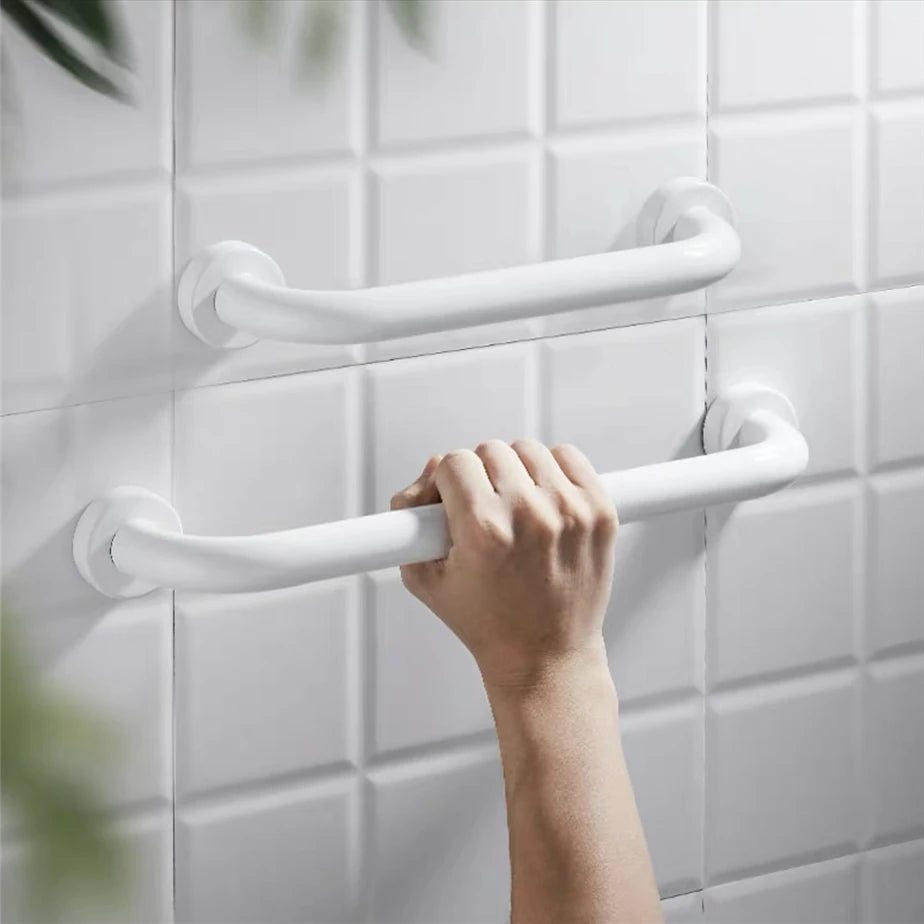 Bathroom Safety Grab Bar - Black/White Aluminum Barrier-free Handrail