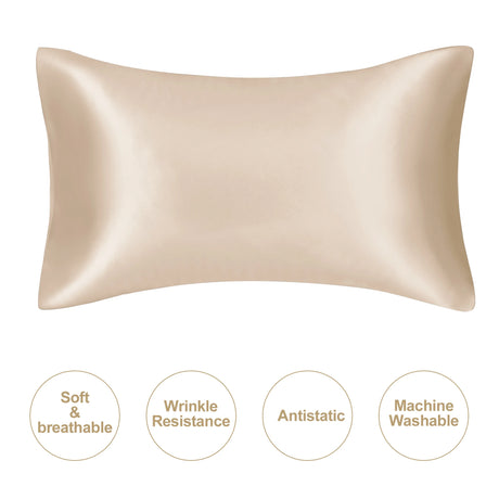 JuwenSilk silky satin pillowcase - Mulberry silk pillow case