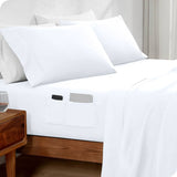 Microfiber Flat Bed Sheets, Twin - 66" x 104"