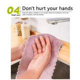 Microfiber kitchen cloth - 10pcs Microfiber Towel Absorbent Kitchen Cleaning Cloth