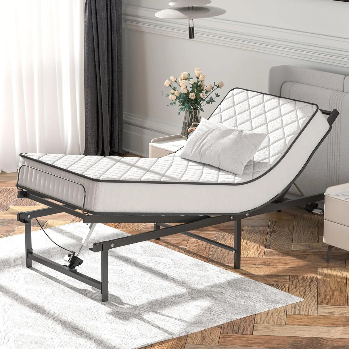 Adjustable Bed Frame - Twin XL Size Electric Adjustable Bed Base