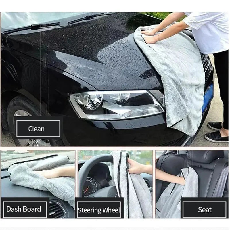 Car Wash Microfiber Towel - Auto Cleaning Microfiber Towel 75*35cm