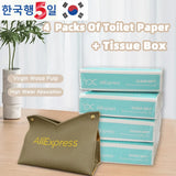 Virgin Wood Pulp Facial Tissue Box