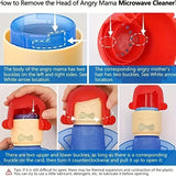 Microwave steam cleaner - Angry Mama Oven Steam Microwave Cleaner