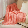 Knitted Throw Nordic Knitted Shawl Sofa Blanket