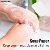 Bathroom Hand Sanitizer Cleaning Soap - Portable Scented Sliced hand Soap