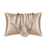 Pillowcase Silk Pillow Cover - Silky Satin Hair Beauty Pillow case Comfortable Pillow Case