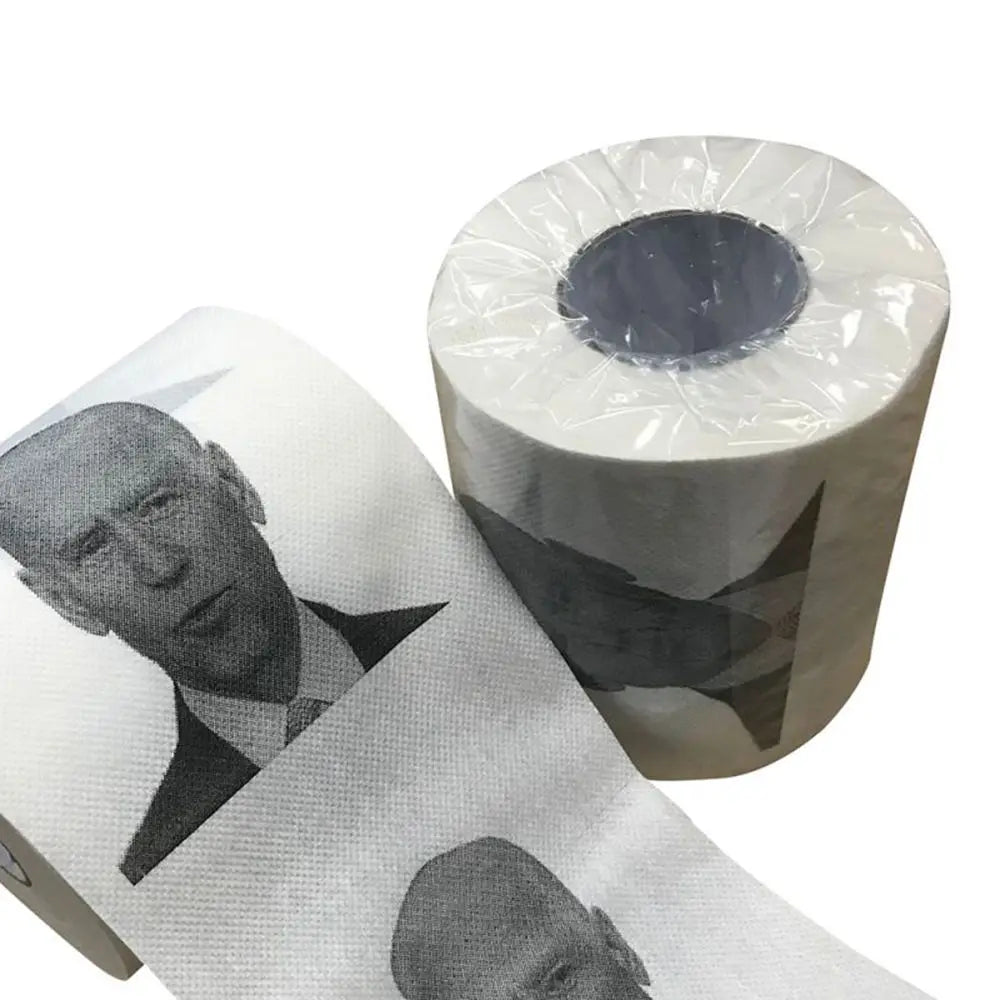 Joe Biden Pattern Novelty Toilet Paper Roll