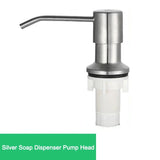 Stainless Steel Sink-Mounted Soap Dispenser