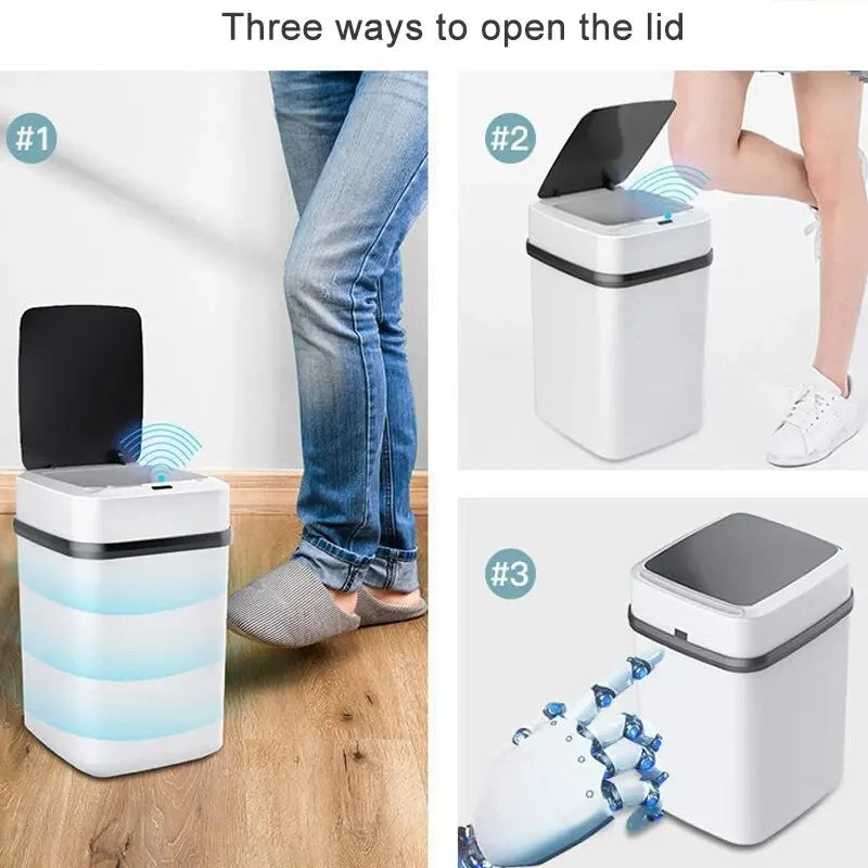 13L Smart Kitchen Touch Trash Can