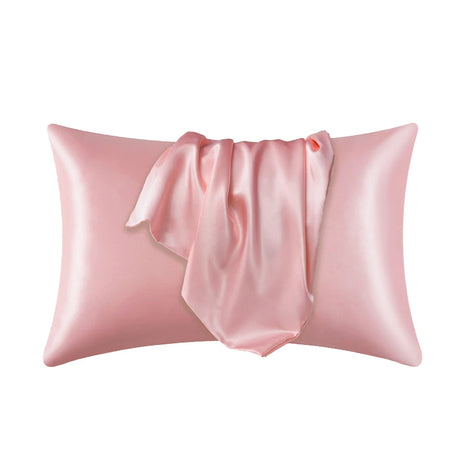 Pillowcase Silk Pillow Cover - Silky Satin Hair Beauty Pillow case Comfortable Pillow Case