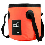 12L Folding Bucket - Portable Outdoor Travel Foldable Water Bucket