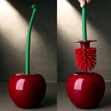 Toilet brush set - Creative Cherry Shape Toilet Brush Set