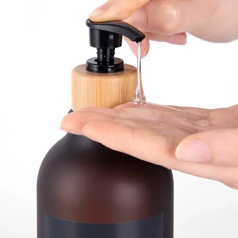 Large Capacity Refillable Shampoo Bottles