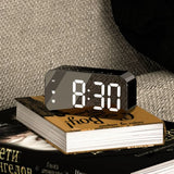 Voice Control LED Alarm Clock - Electronic Dual Alarms Table Digital Clock