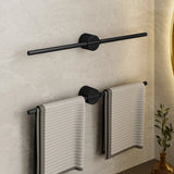 Space-Saving Wall-Mounted Towel Rack