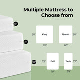 Queen Size Mattress - Gel Memory Foam Mattress in a Box