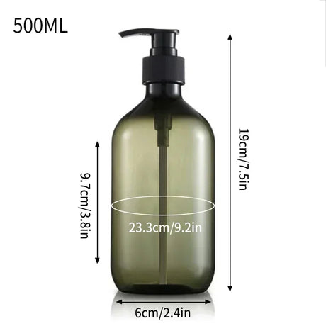 Large Capacity Refillable Shampoo Bottles