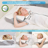 Pulatree Odorless Orthopedic Pillow For Neck And Shoulder Pain