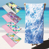 HiTurbo Microfiber Blanket Quick Drying Beach Towels, Oversized 35*71