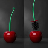 Toilet brush set - Creative Cherry Shape Toilet Brush Set