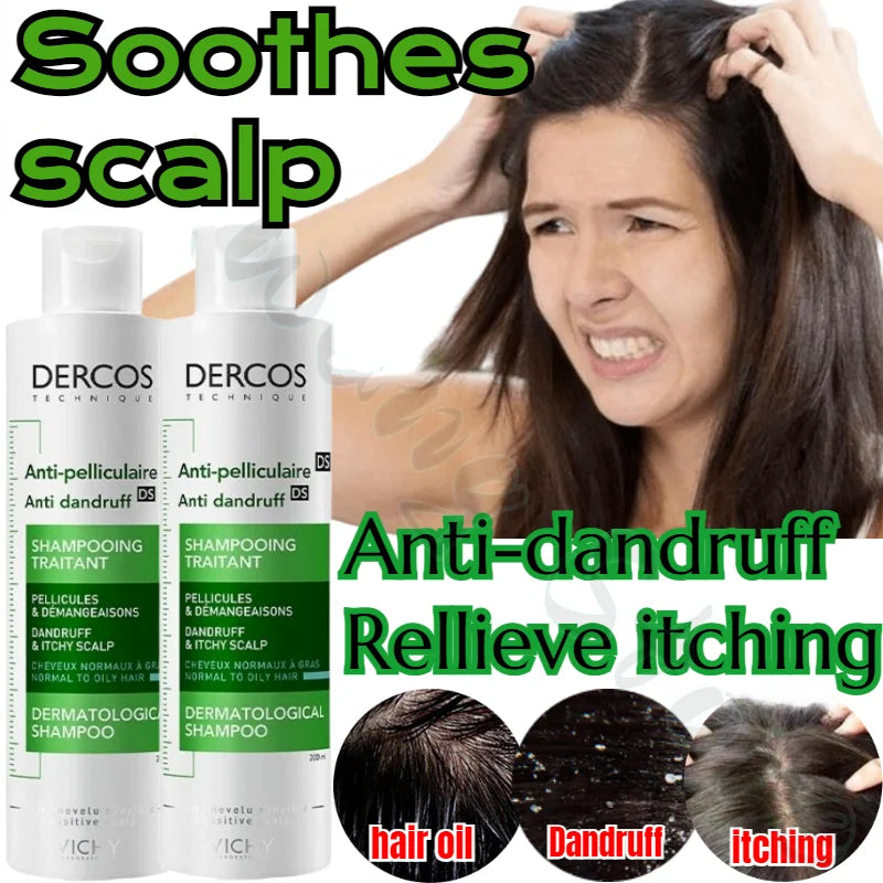 Deep Cleansing Scalp Shampoo - Dercos Deep Cleansing Scalp Oil Shampoo