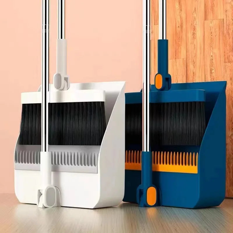 Rotating Silicon Magic Broom Set