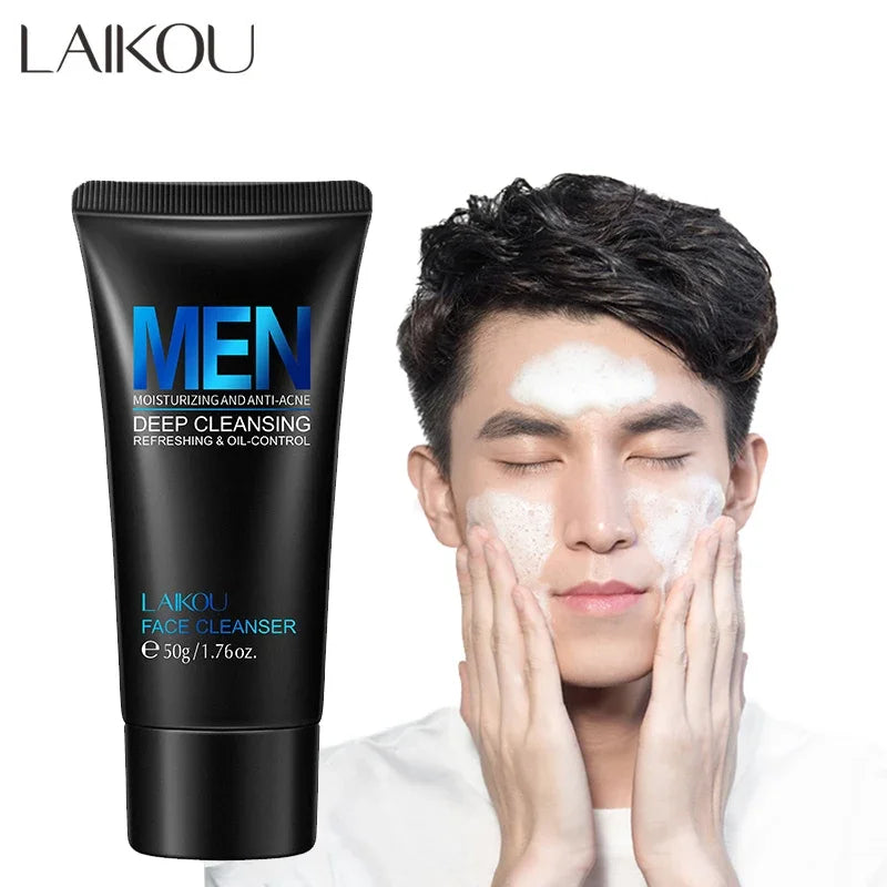 LAIKOU Men's Moisturizing Face Cleanser