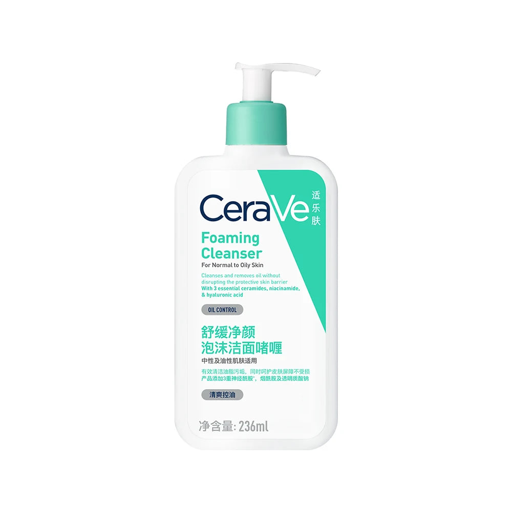 CeraVe Soothing Foaming Cleanser for Oily Skin