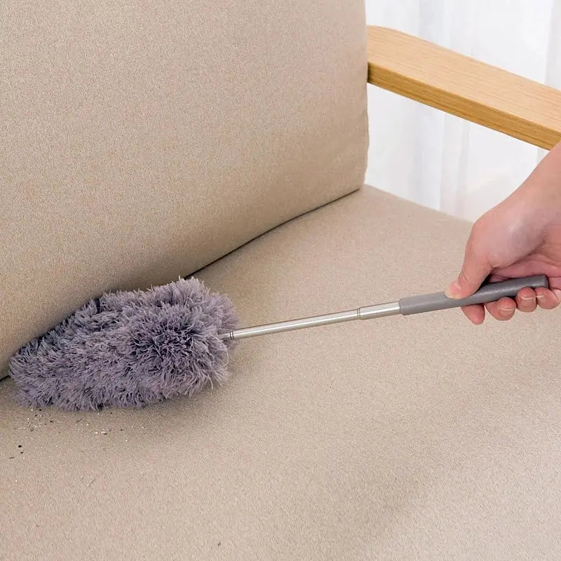 Retractable Duster - Stainless Steel Long Handle Dusting Brush