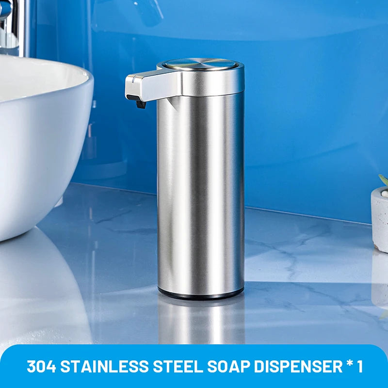 Automatic Liquid Soap Dispensers - 304 Stainless Steel Touchless Induction Sensor