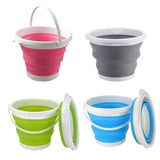 Collapsible bucket - 3L Collapsible Bucket Portable Folding Water Bucket