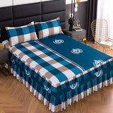 Cotton bedspread - Bedding Set Home Textile Cotton Bedspread Elastic Fitted Mattress Cover