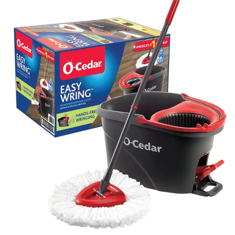 Spin mop & bucket system - EasyWring Spin Mop & Bucket System