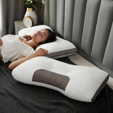 Non-deformable and Non-Collapsing Neck Orthopedic Pillow