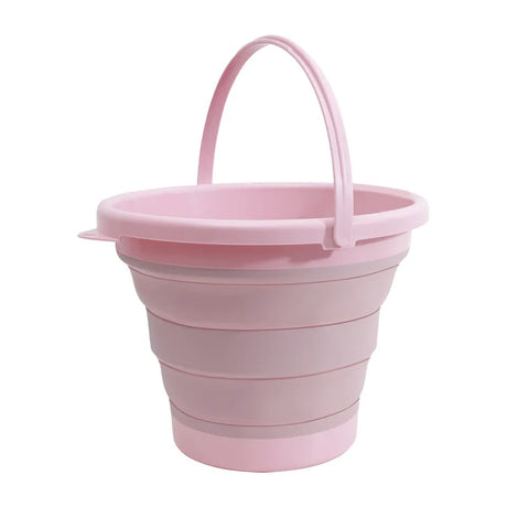 Silicone bucket - 5/10L Silicone Bucket for Fishing Promotion Folding Bucket