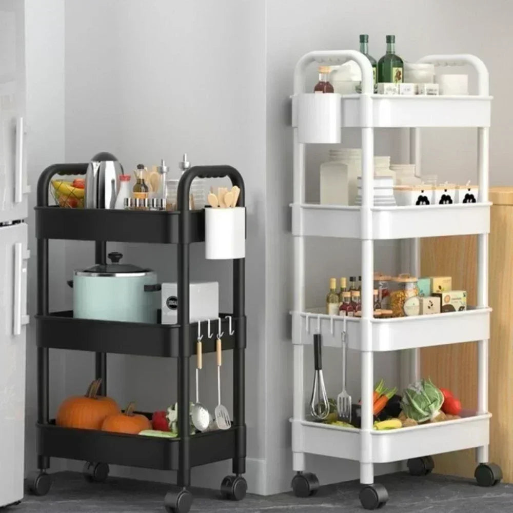 Multi-layer Storage Rack - Hot Household Multi-layer Small Cart