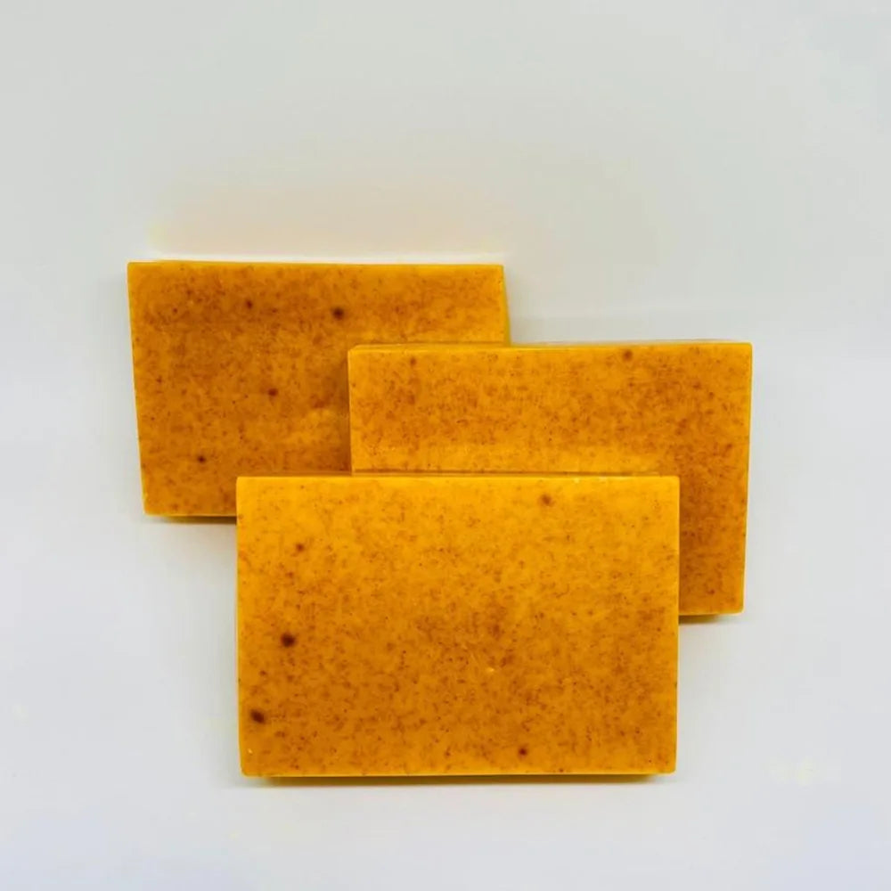 100g Turmeric Hand Made Soap - Lemon Kojic Acid Soap